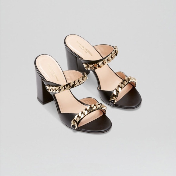 Scanlan Theodore  Sandal Heels with Chains Detail Size 41 - Picture 1 of 10
